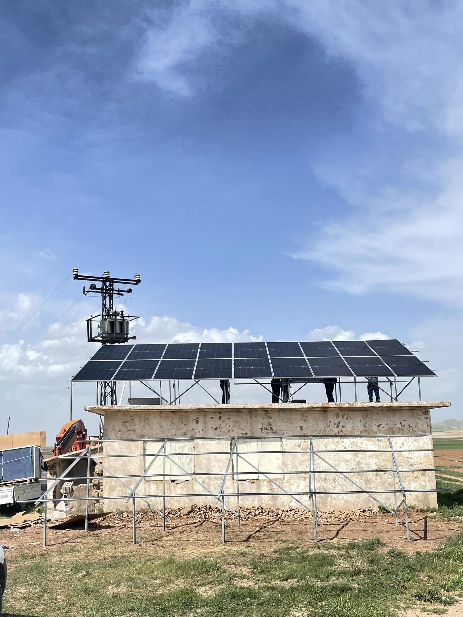 Geycek Köyü’nde Güneş Enerjisiyle Içme Suyu Temini 3