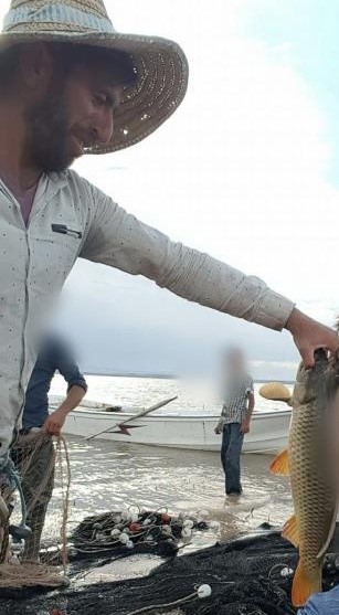 Kırşehir’de Balık Tutulan Tekne Alabora Oldu