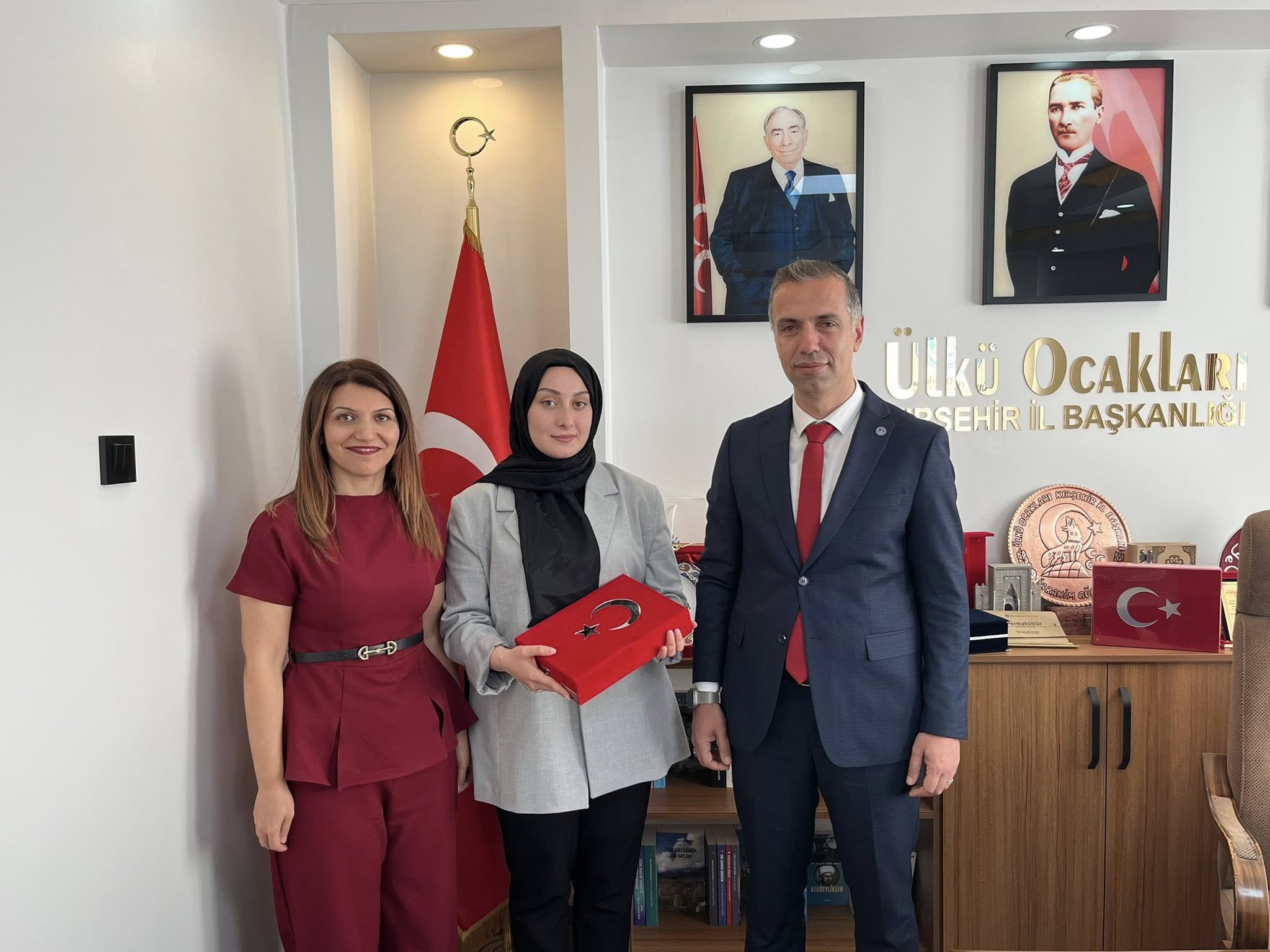 Kırşehir'de Ülkü Ocakları'ndan Ahi Evran Üniversitesine Yeni Atama 2
