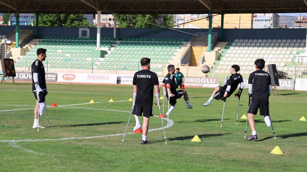 Ampute Milli Takımı Kırşehir'de Kampa Girdi1