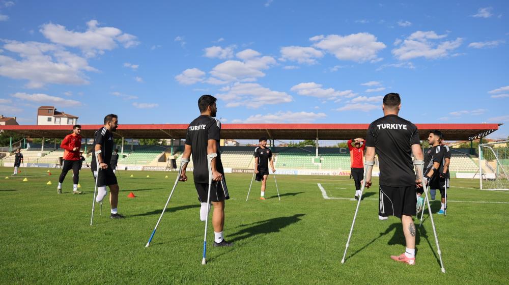 Ampute Milli Takımı Kırşehir'de Kampa Girdi2