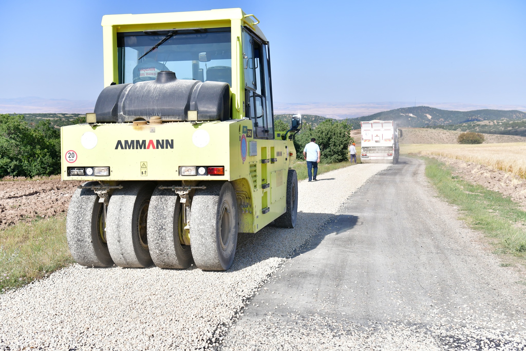 Asfalt Çalışmaları Tamamlandı, Protokol Inceleme Yaptı (2)