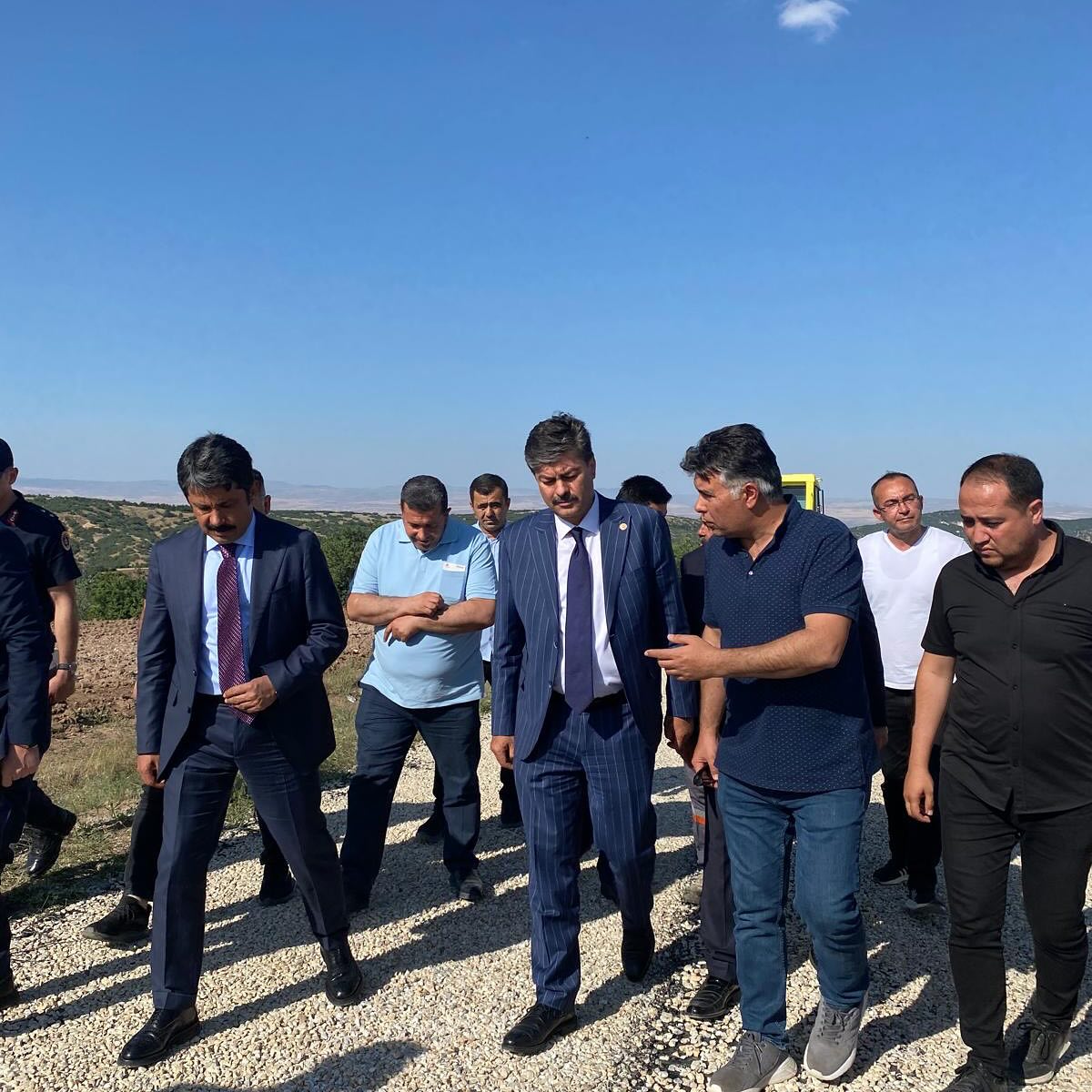 Asfalt Çalışmaları Tamamlandı, Protokol Inceleme Yaptı (4)
