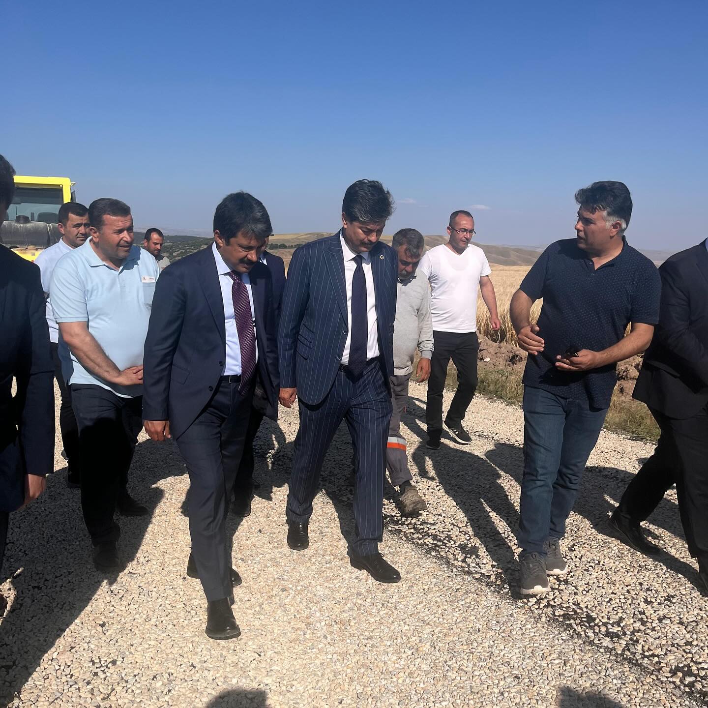 Asfalt Çalışmaları Tamamlandı, Protokol Inceleme Yaptı (5)