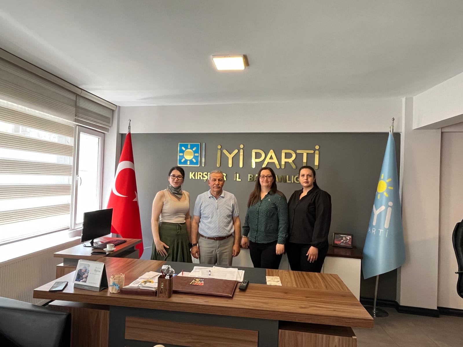 İyi̇ Parti Kırşehir Teşkilatı Sahaya Güçlü Dönüş Sinyali Verdi
