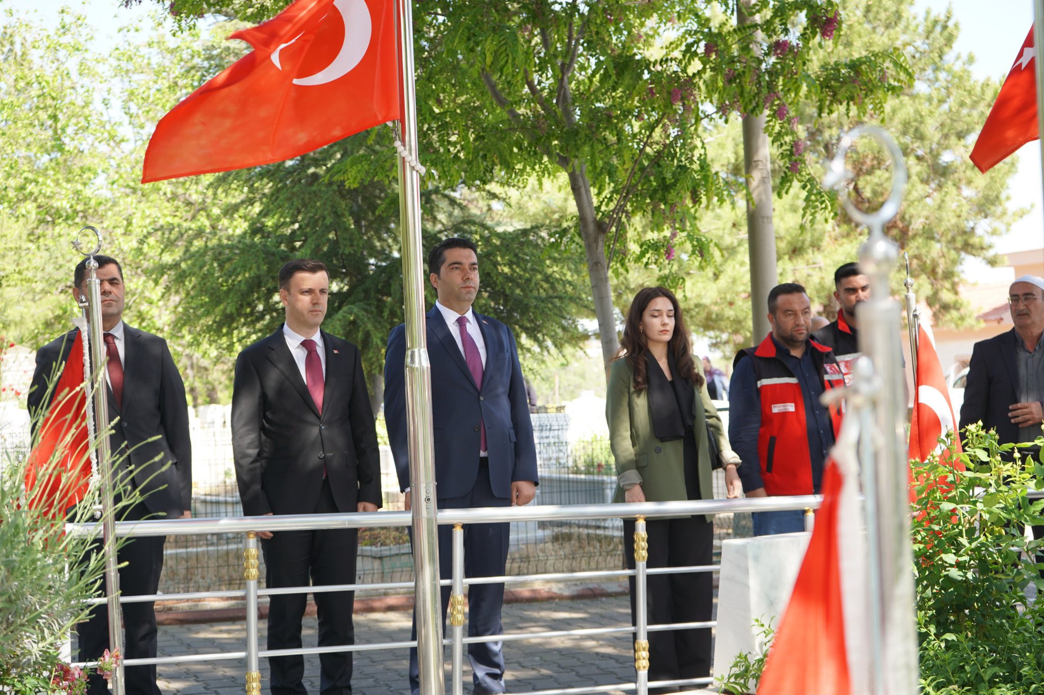 Kaman’da Bayram Arifesinde Şehitler Kabirleri Başında Anıldı4