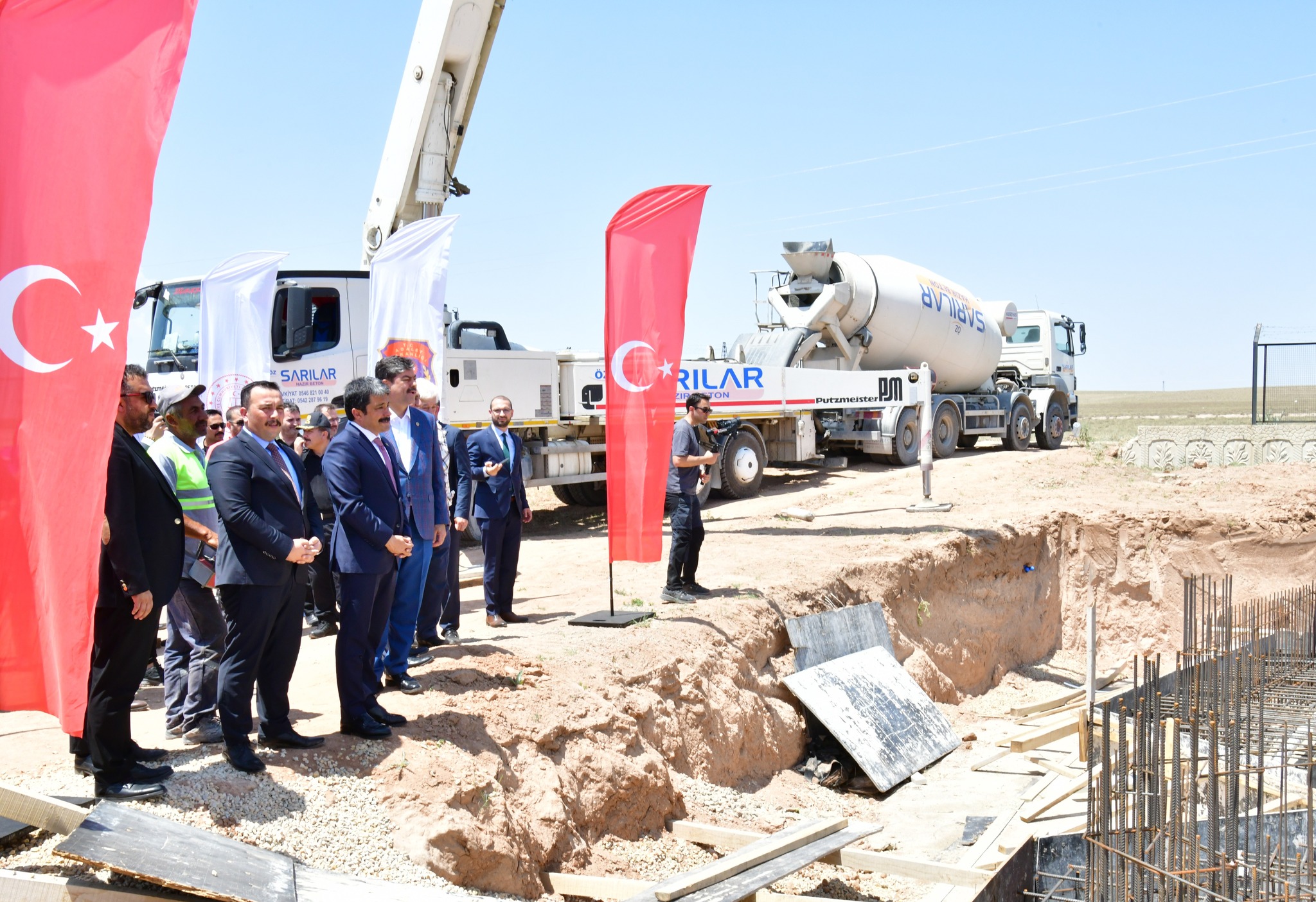 Kırşehir Cezaevi Yerleşkesine Cami Temeli Dualarla Atıldı 5