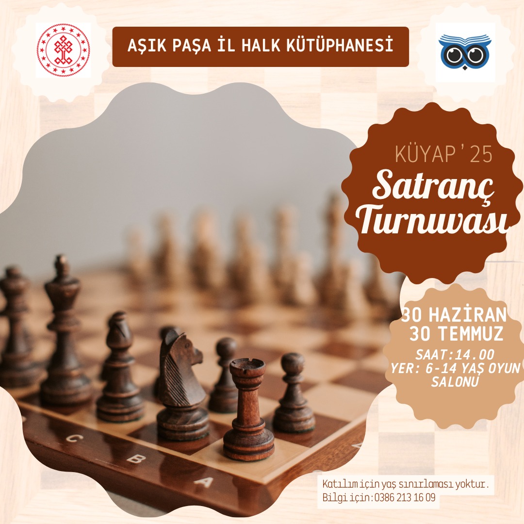 Kırşehir’de Satranç Tutkunları Için Büyüleyici Mücadele Başlıyor