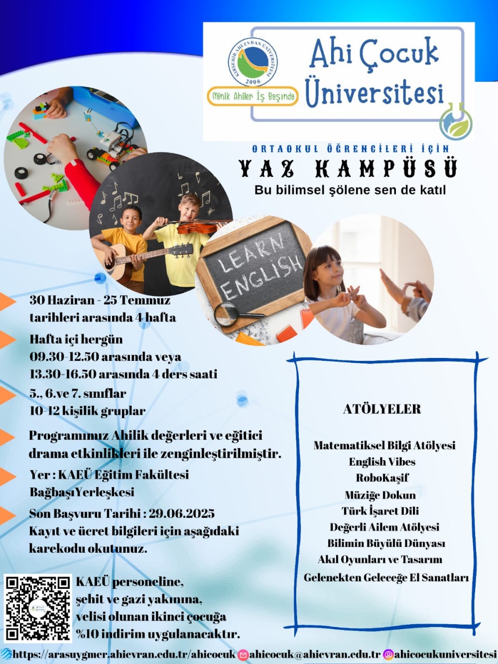 Kırşehir’de Yazın Rengi Bilim Ve Sanat Olacak (2)