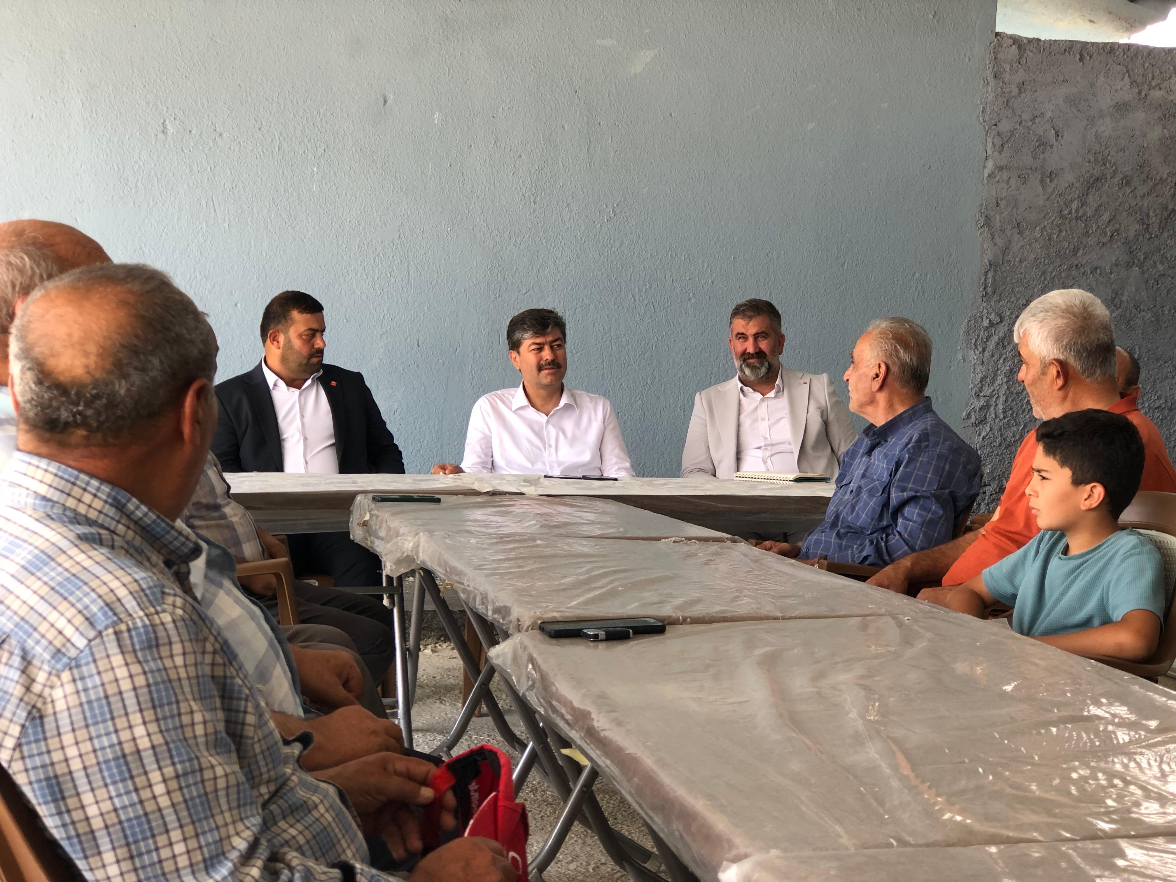 Necmettin Erkan İkizağıl Köyü’nde Sorun Dinledi 1
