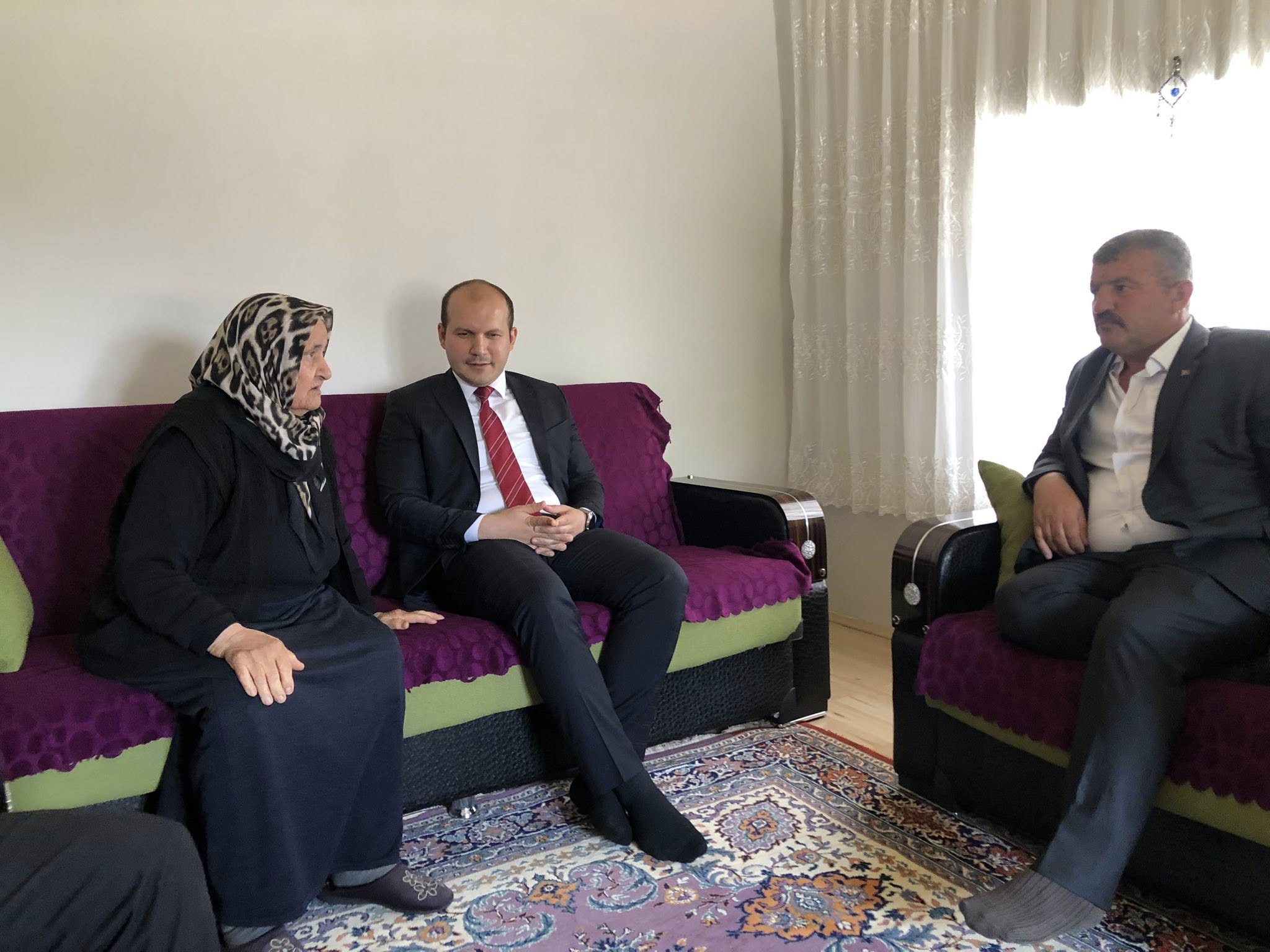 Şehit Emanetlerinin Yanında Oldular