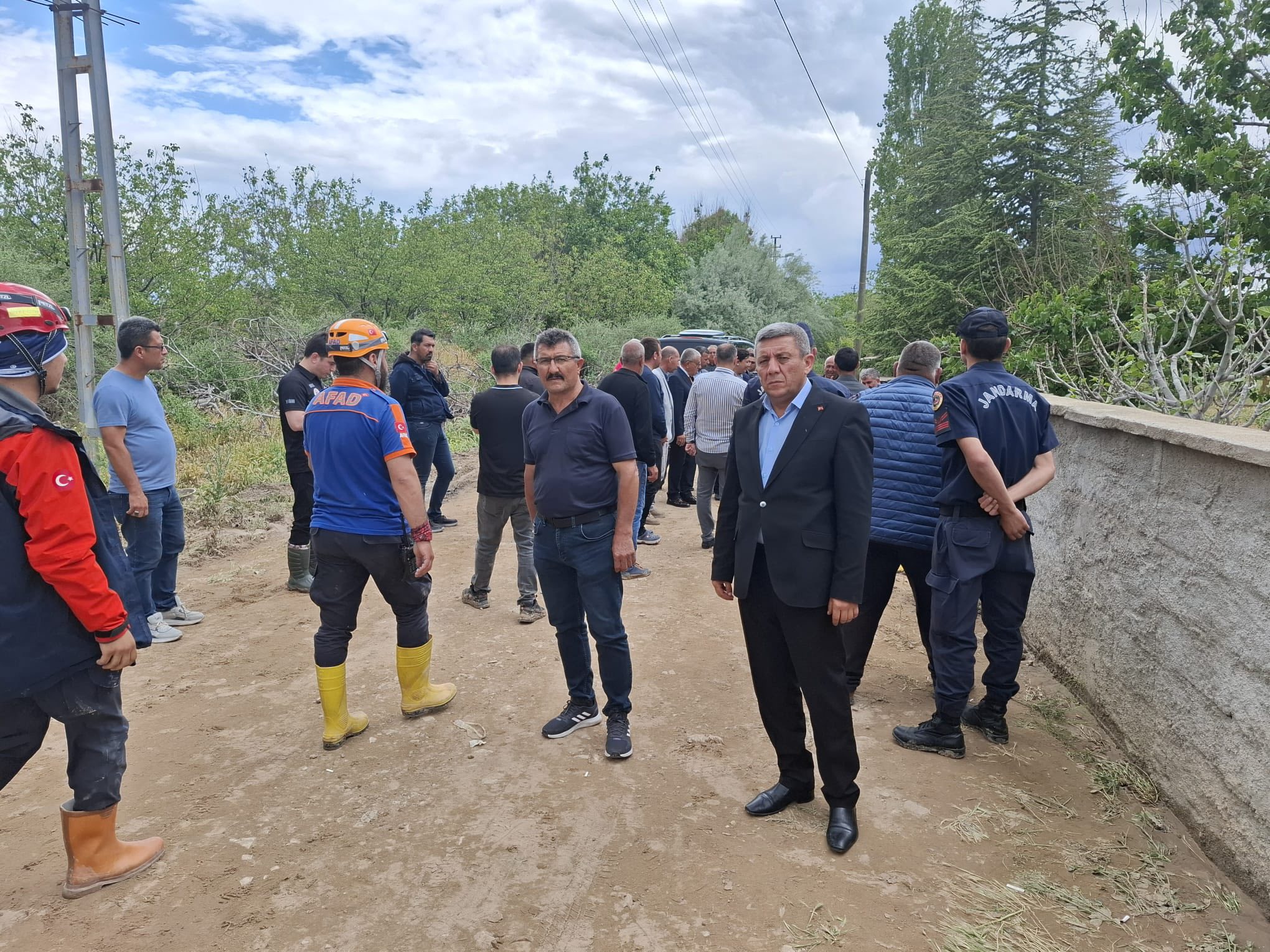 Toklumen’de Sel Vurdu, Kırşehir Ziraat Odası Sahada 2