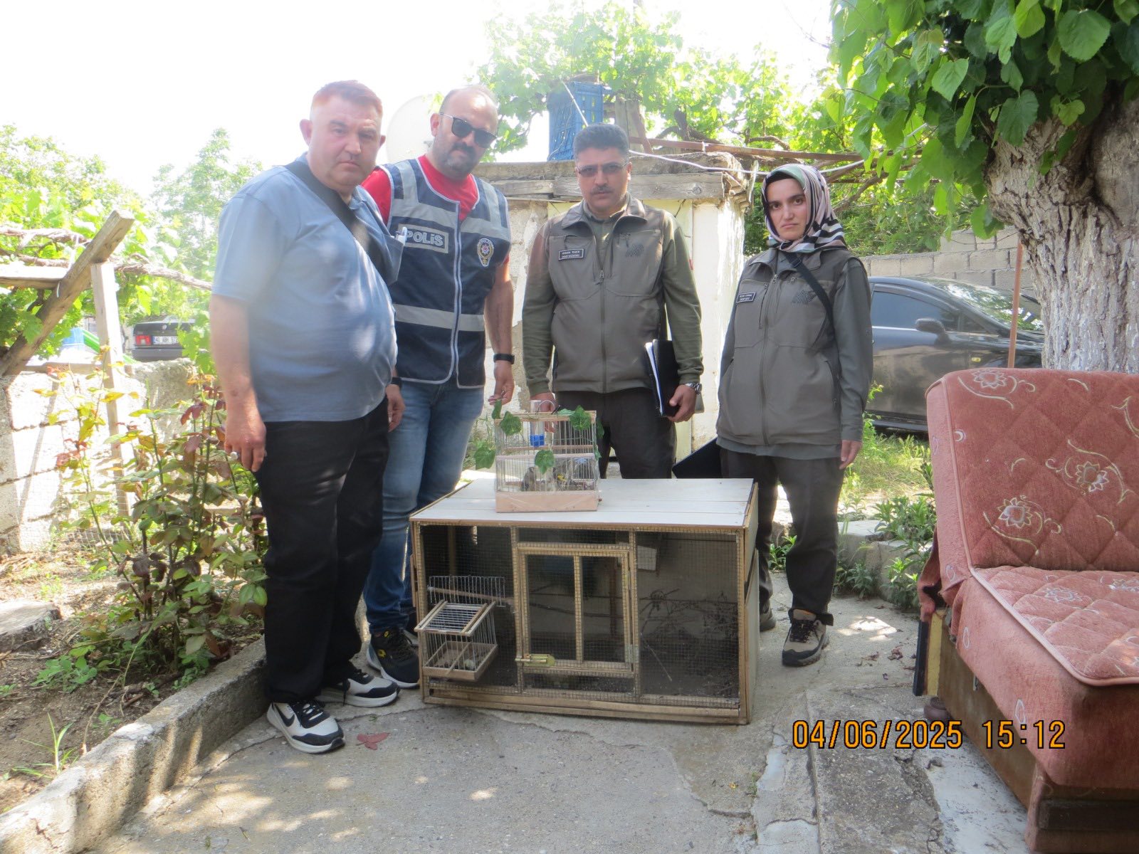 Yasa Dışı Kuş Ticareti Engellendi, Kuş Doğal Alanına Bırakıldı (1)