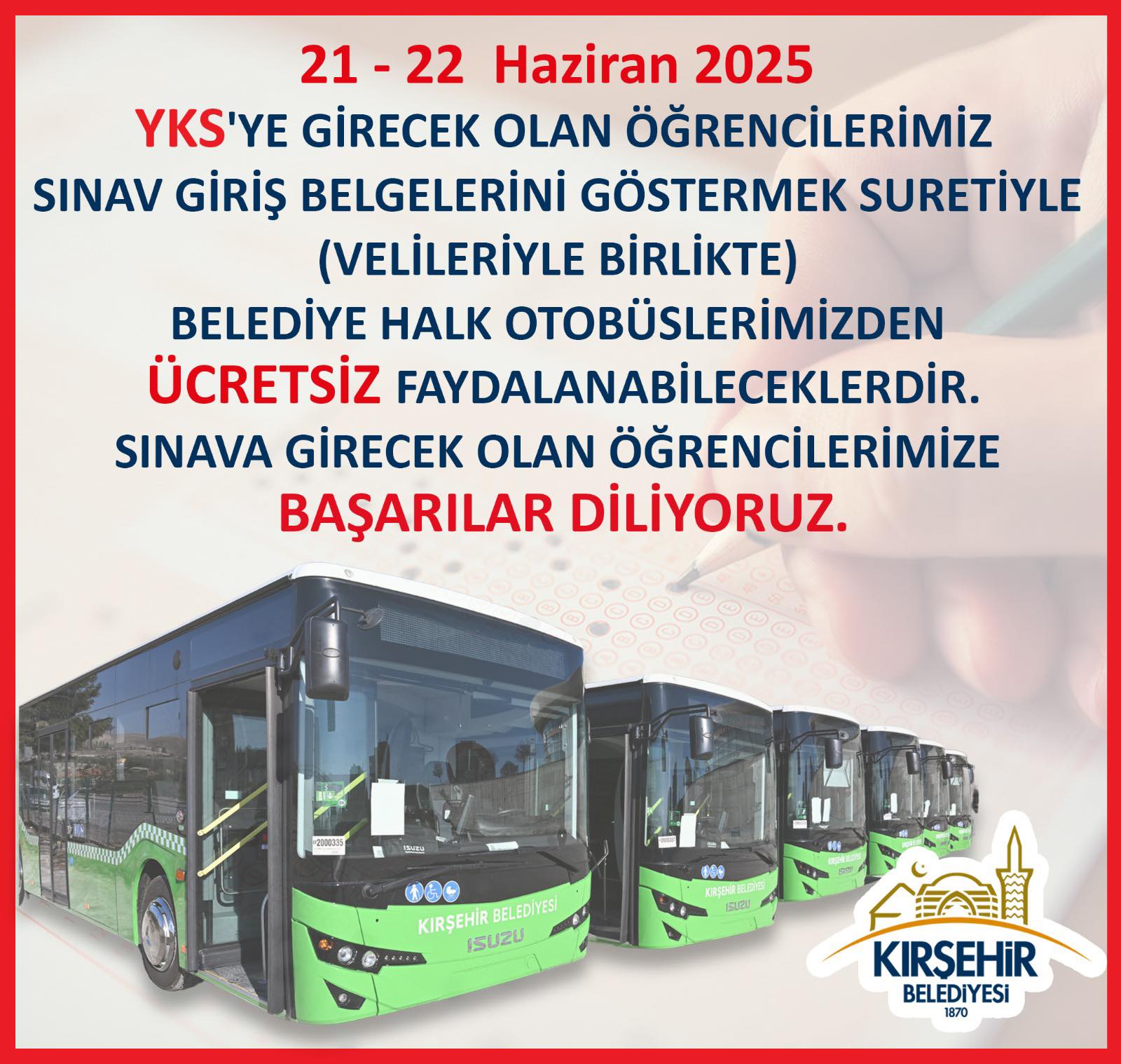 Yks Heyecanı Yaşanacak (3)
