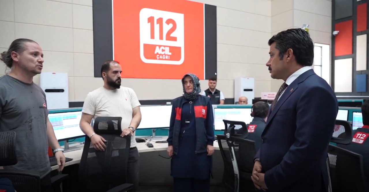 Yüksek Teknolojiyle Donatılmış Kriz Merkezi Hizmete Açıldı (7)