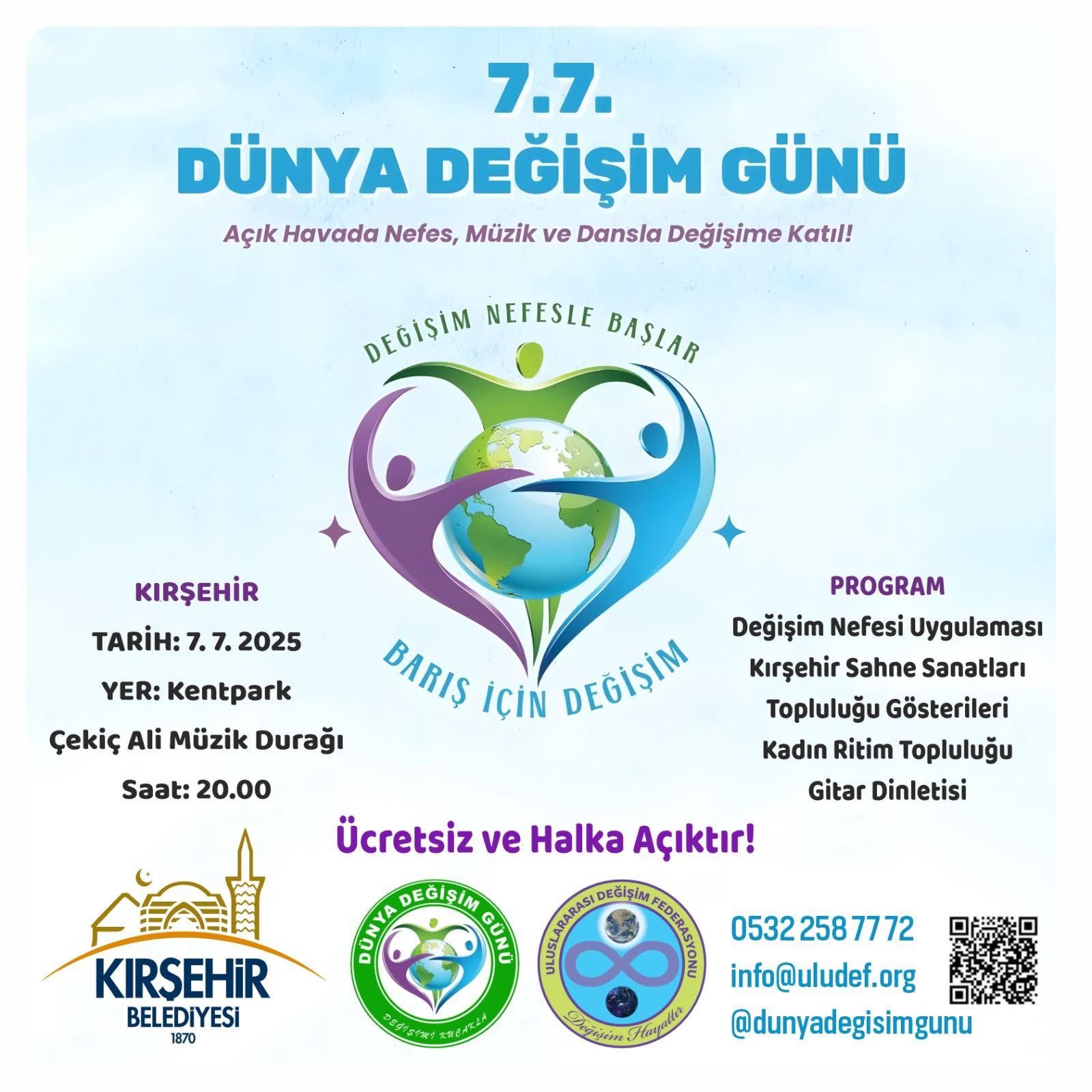 7 Temmuz’da Değişimin Ritmi Kentpark’ta Yükselecek