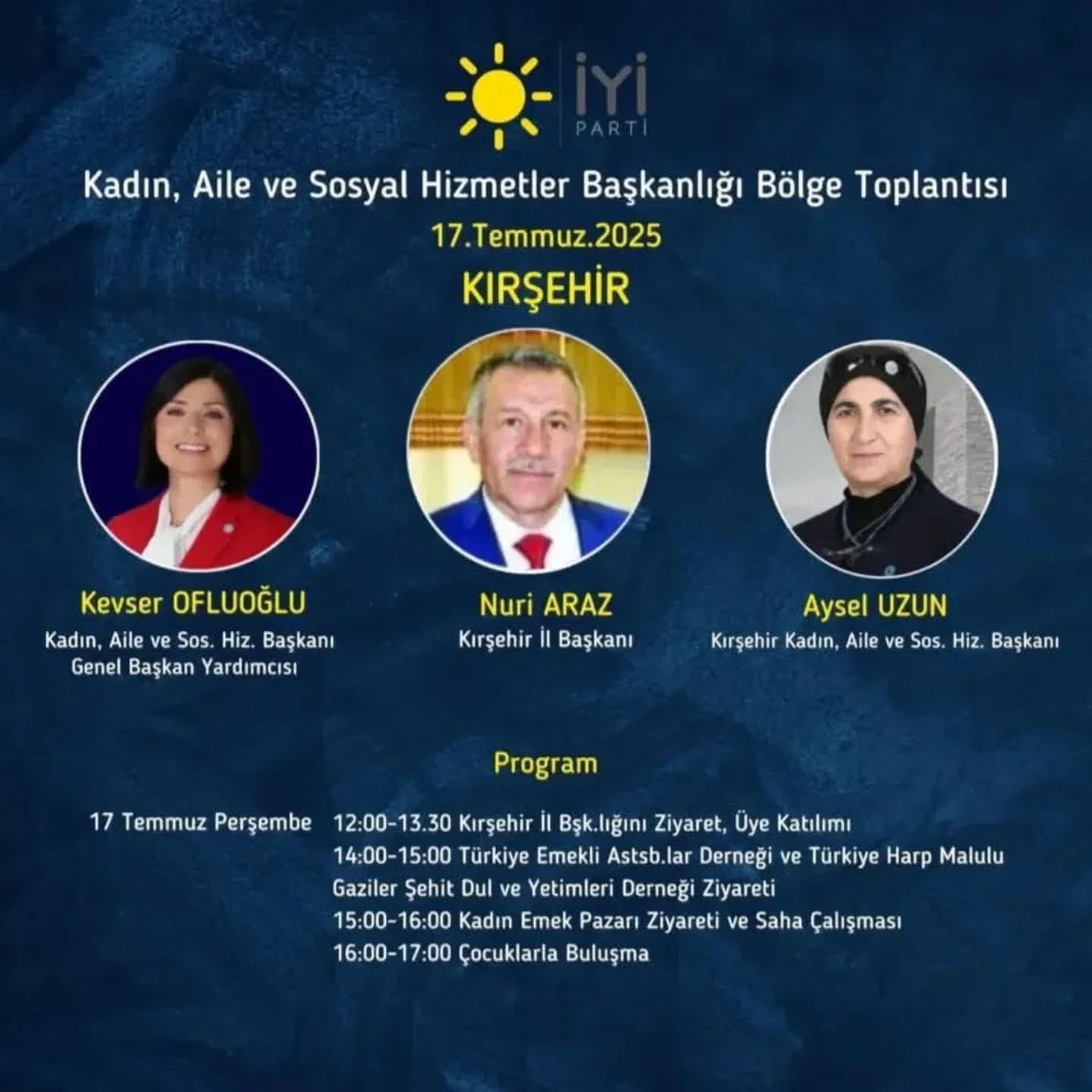 İyi̇ Parti’den Kırşehir’de Kadın Ve Aile Zirvesi