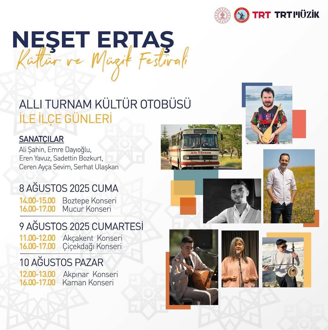Kırşehir’de Her Saz 3 Gün Boyunca Onu Anlatacak (5)