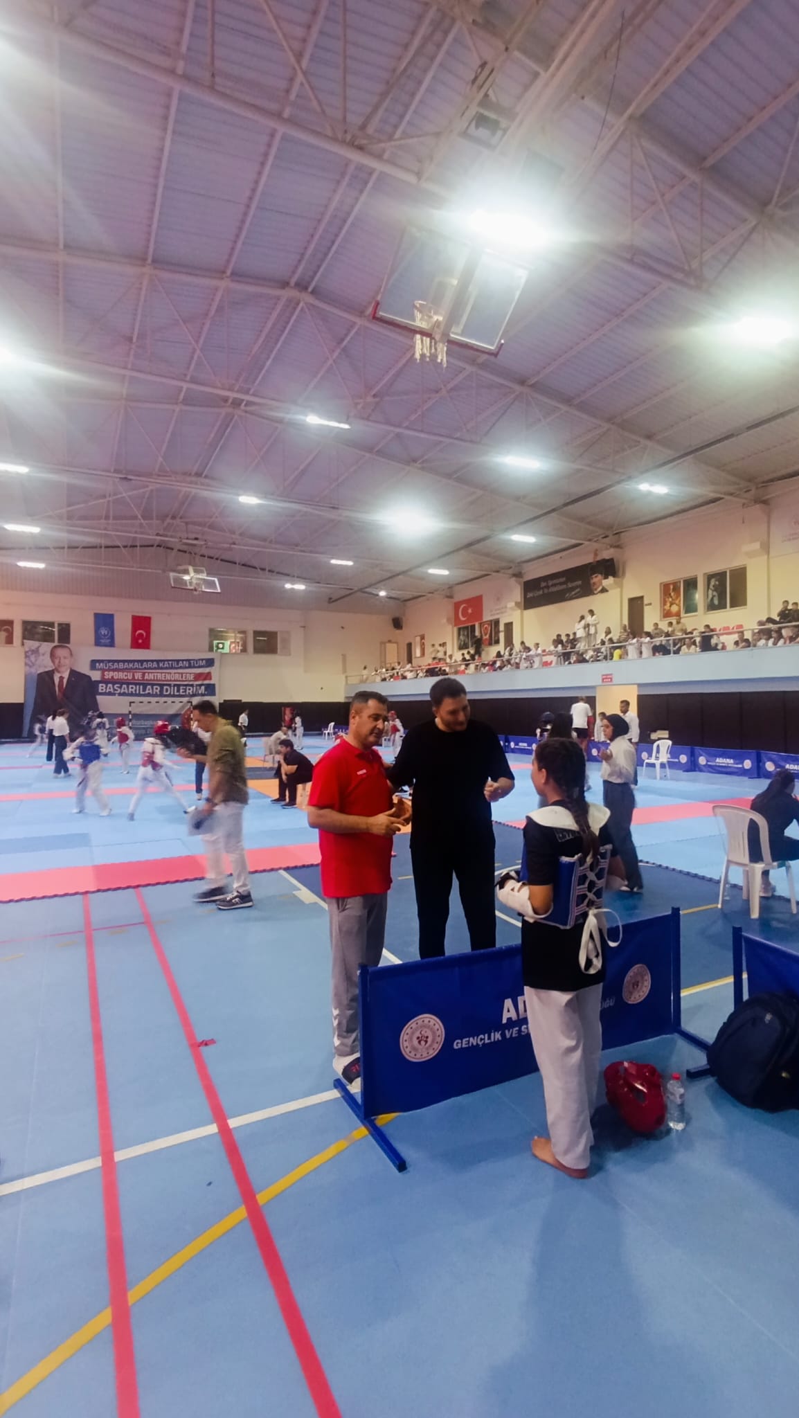 Kırşehir'in Yıldızları Adana'da Taekwondo Minderinde