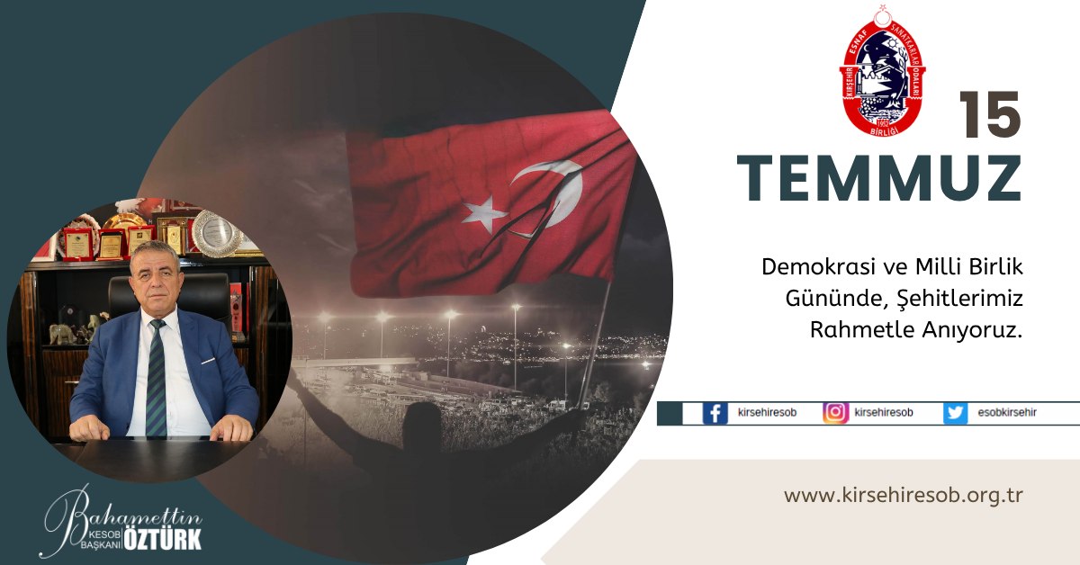 Öztürk, Milletin Cumhuriyete Ve Demokrasiye Sahip Çıktığını Vurguladı
