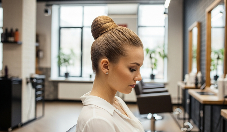Sleek Bun1