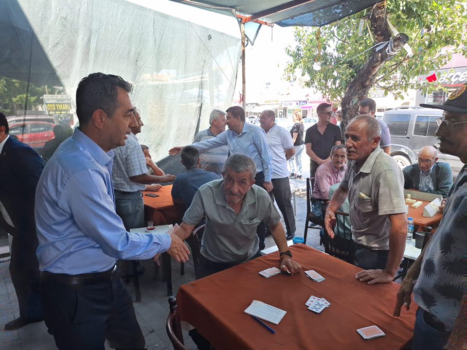Chp Heyeti Kaman’da Meydana Indi, Mitinge Davet Etti1