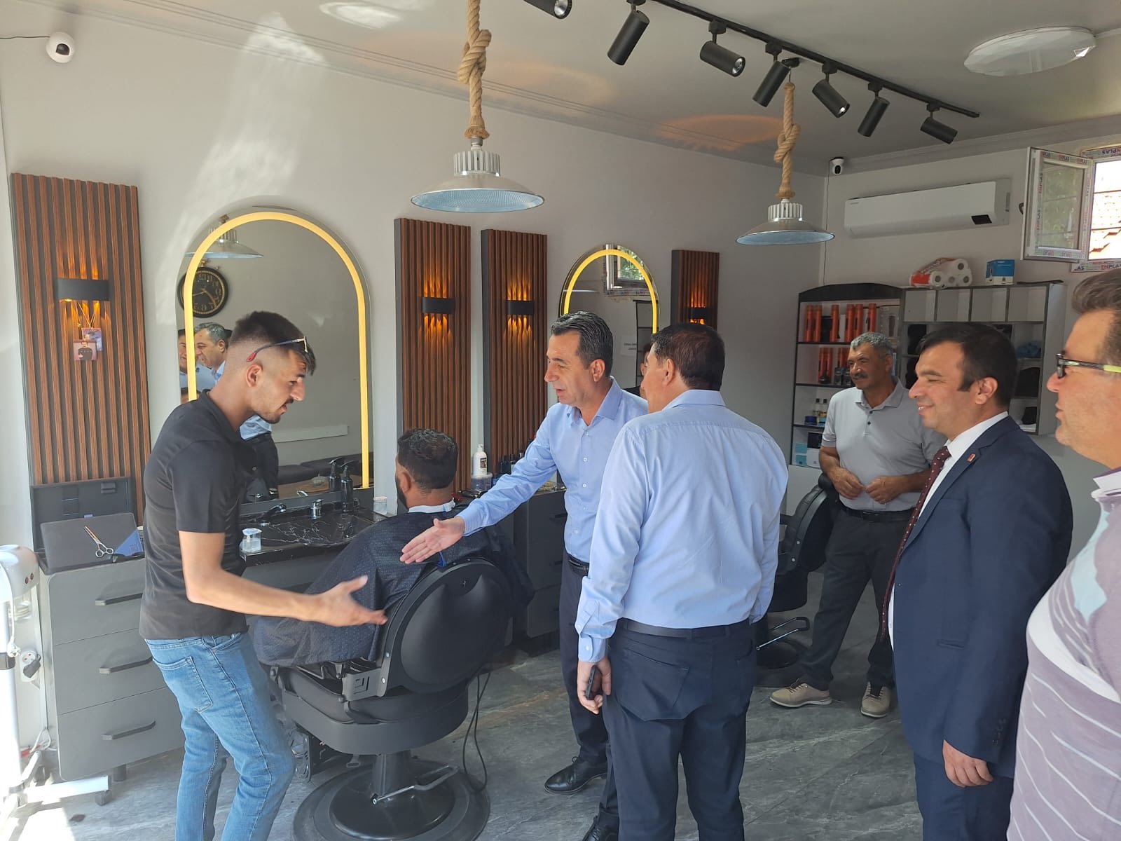 Chp Heyeti Kaman’da Meydana Indi, Mitinge Davet Etti3