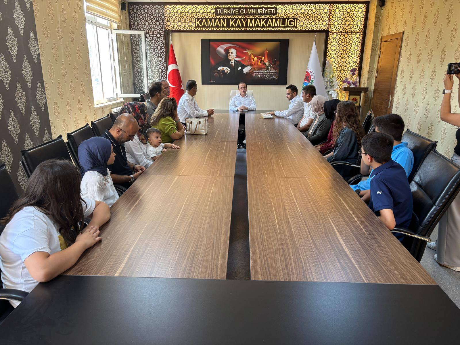 Kaman’da Lgs Şampiyonları Kaymakamlıkta Bir Araya Geldiler 3
