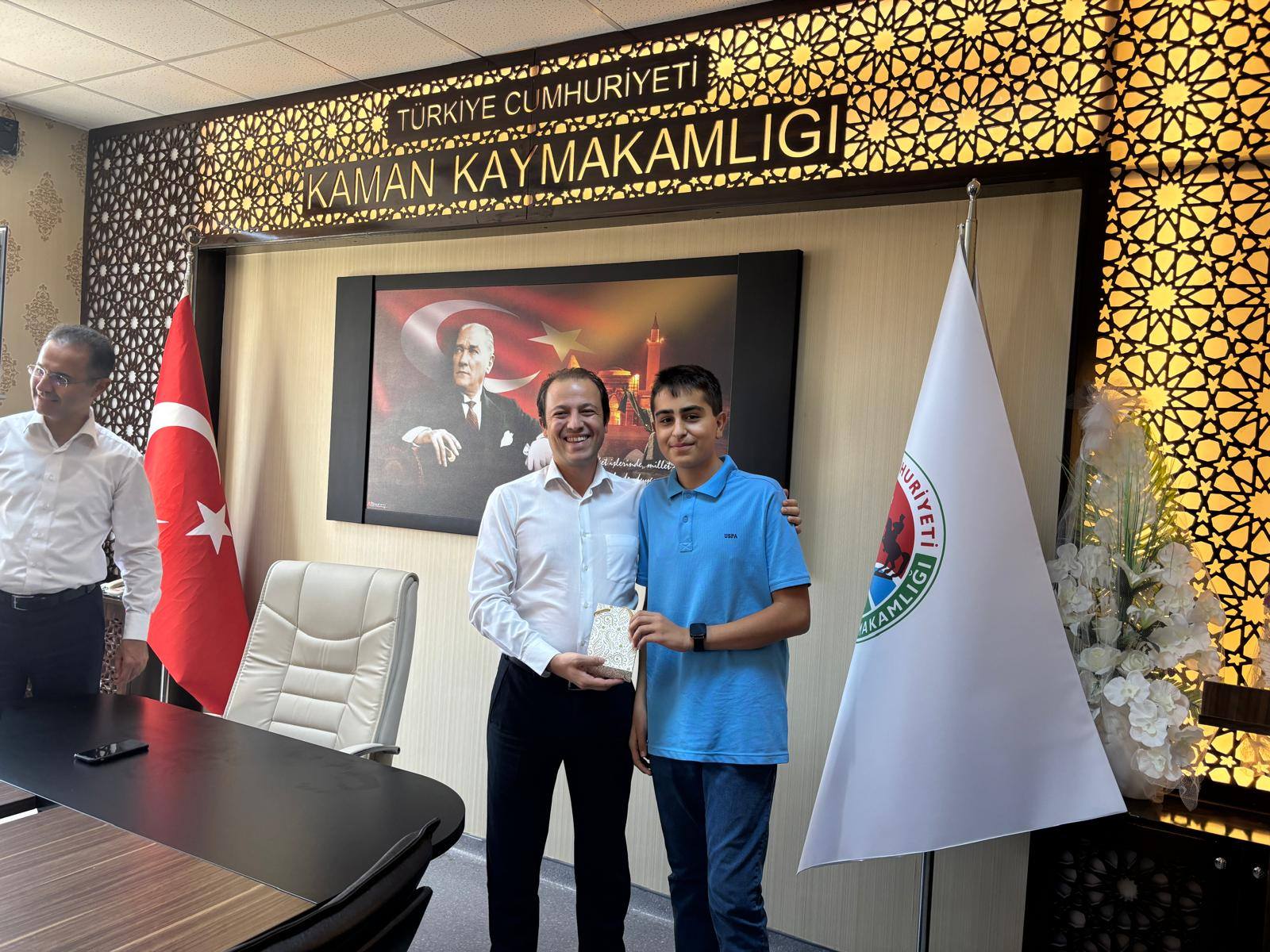 Kaman’da Lgs Şampiyonları Kaymakamlıkta Bir Araya Geldiler 4