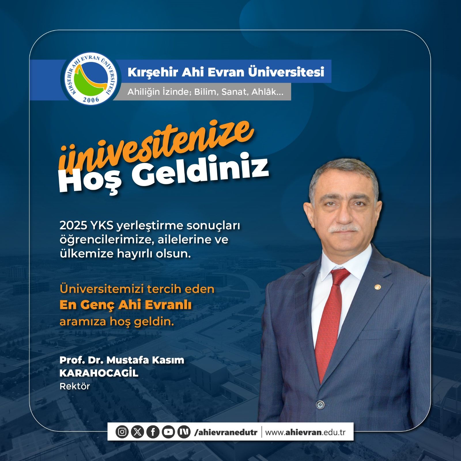 Karahocagil, Kaeü’nün Yeni Yıldızlarını Mesajla Karşıladı-1