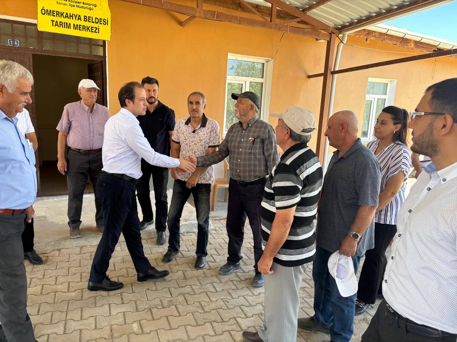 Kaymakam Tok, Ömerkahya Köyü’nde Vatandaşlarla Buluştu (5)