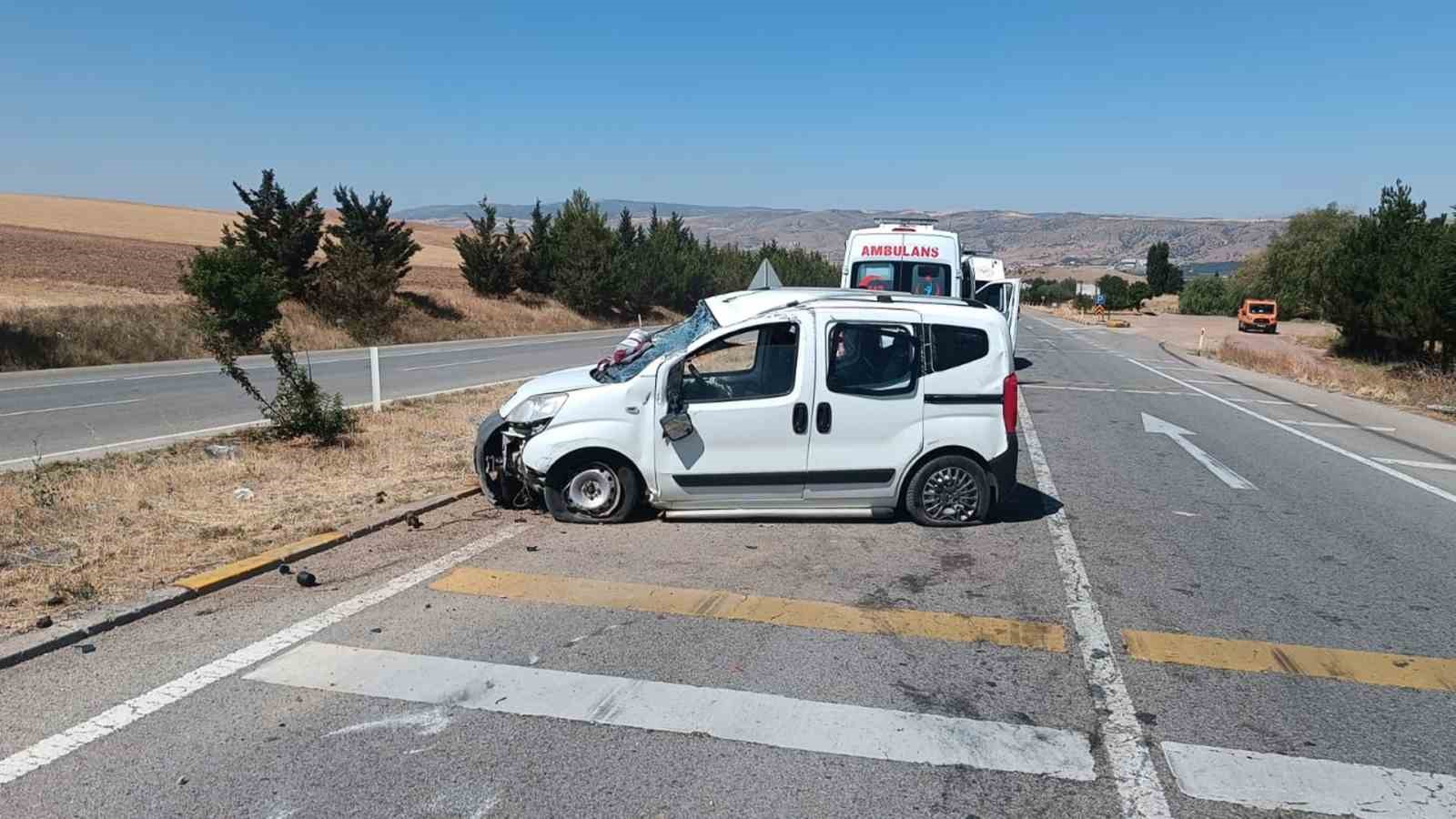 Kırıkkale Kırşehir Karayolu’nda Kaza