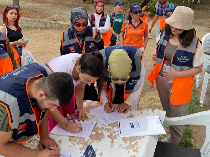 Kırşehir’de Afad Gönüllüleri Davulağıl’da Güçlerini Birleştirdi (7)
