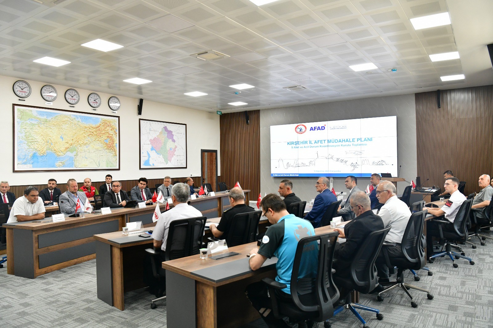 Kırşehir'de Afetlere Hazırlık Gündeme Alındı 1