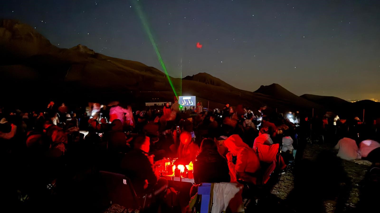 Meteor Yağmurunu Izlediler