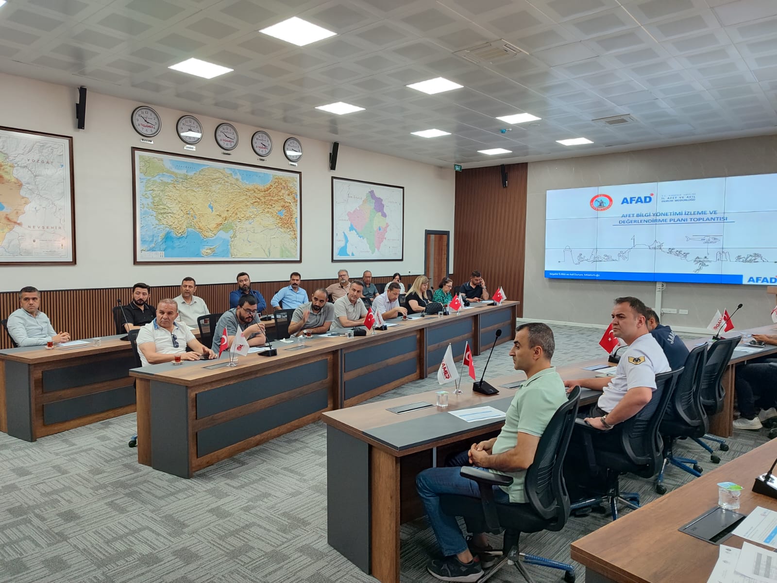 Tamp Çerçevesinde Kırşehir’de Afet Bilgi Yönetimi Planı Değerlendiriliyor-1