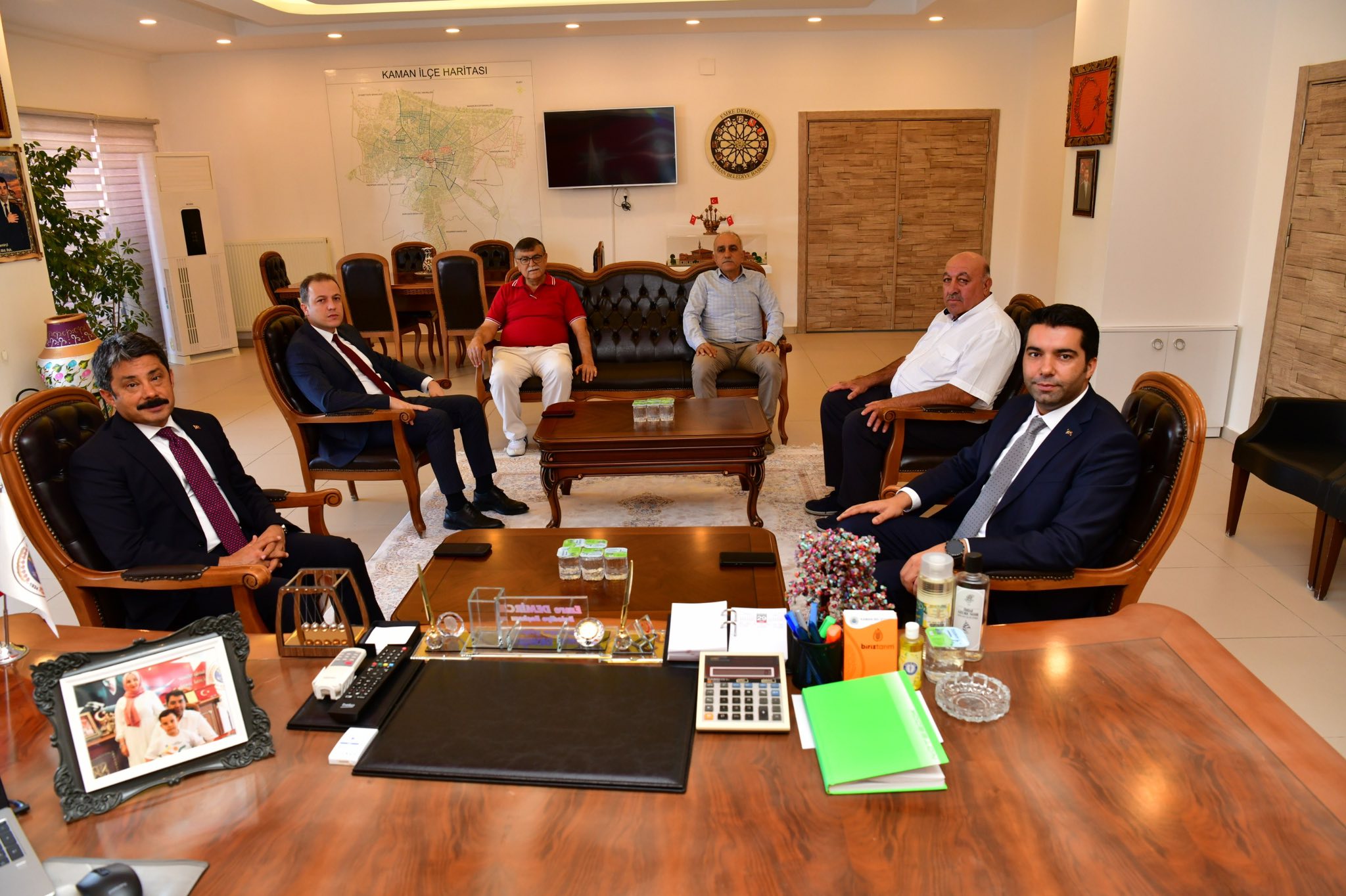 Vali Demiryürek Ve Başkan Demirci, Kaman Için Bir Arada1