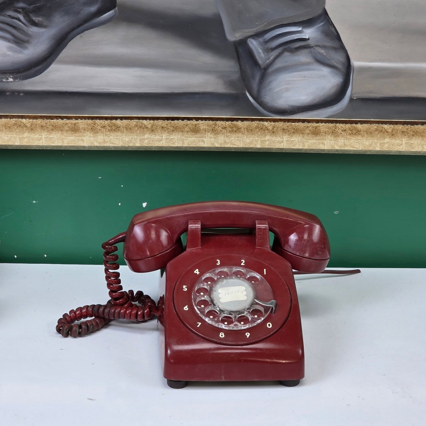 Çevirmeli Ev Telefonu Antika 5