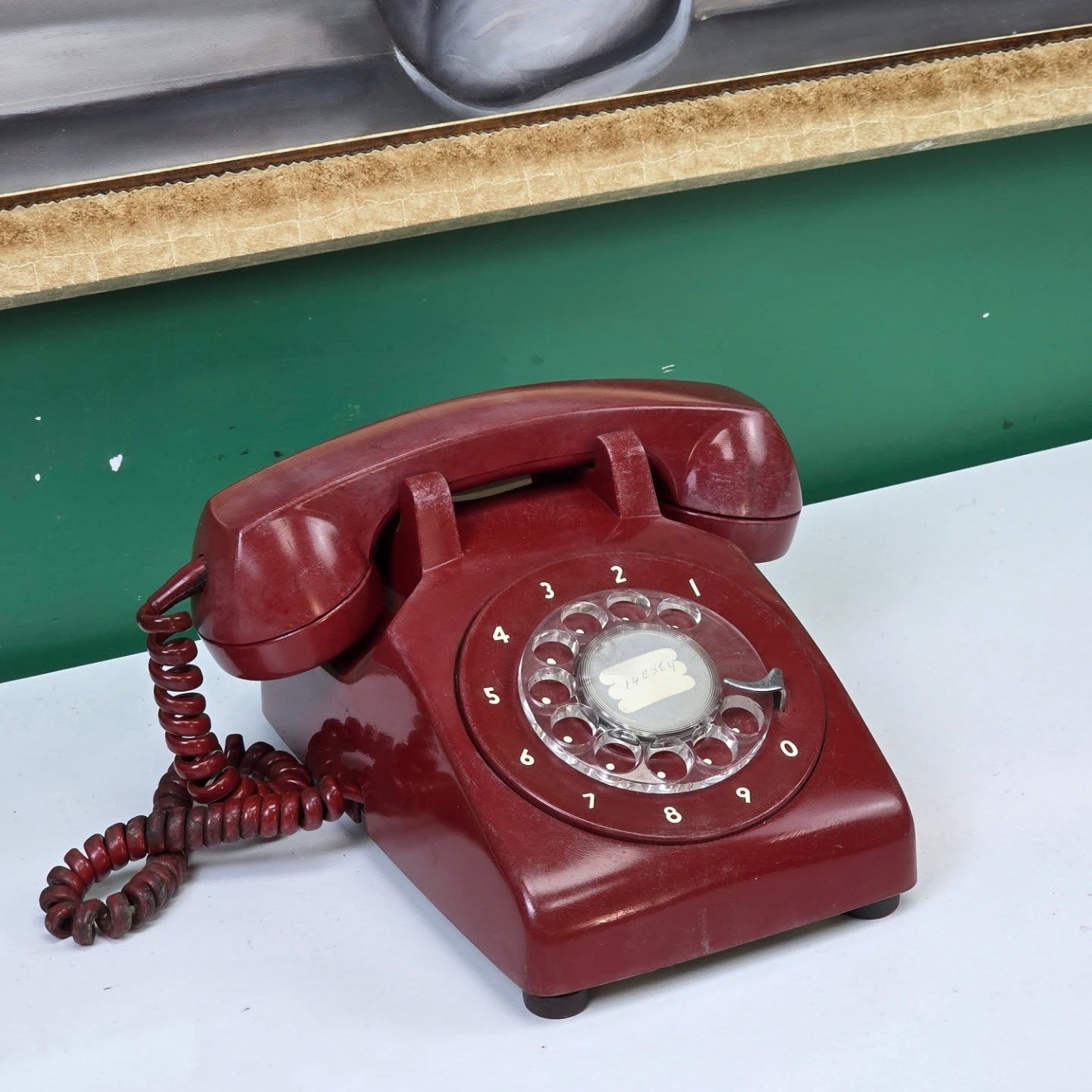Çevirmeli Ev Telefonu Antika 6