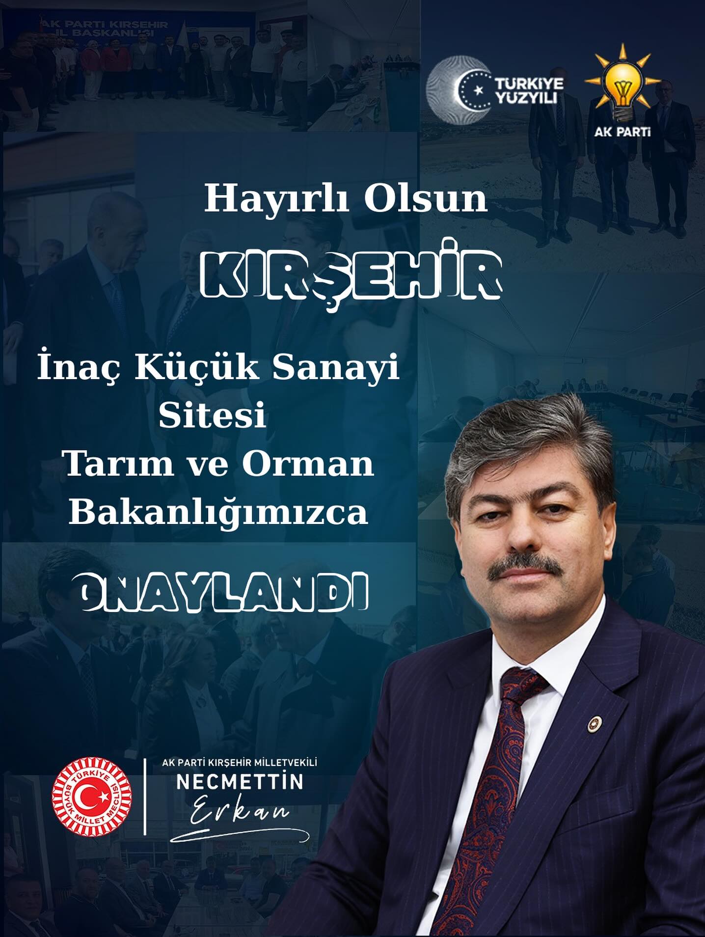 Erkan Müjde Verdi! Mucur’a Yeni Küçük Sanayi Sitesi Için Dev Yatırım Kararı