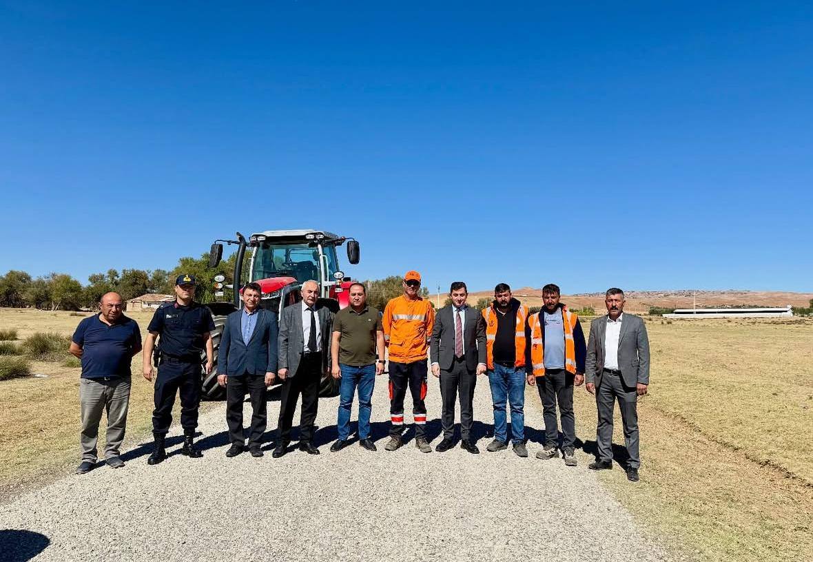 Hacihasanlı’da Köy Yolları Ve Cami Projesi Sahada 1