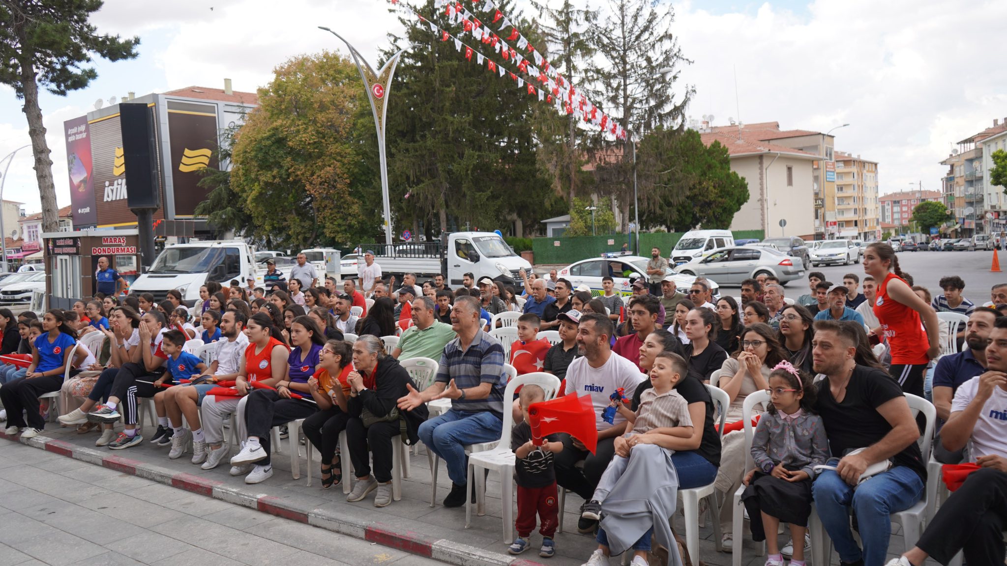 Kaman’da Dev Ekran Heyecan Yaşandı1