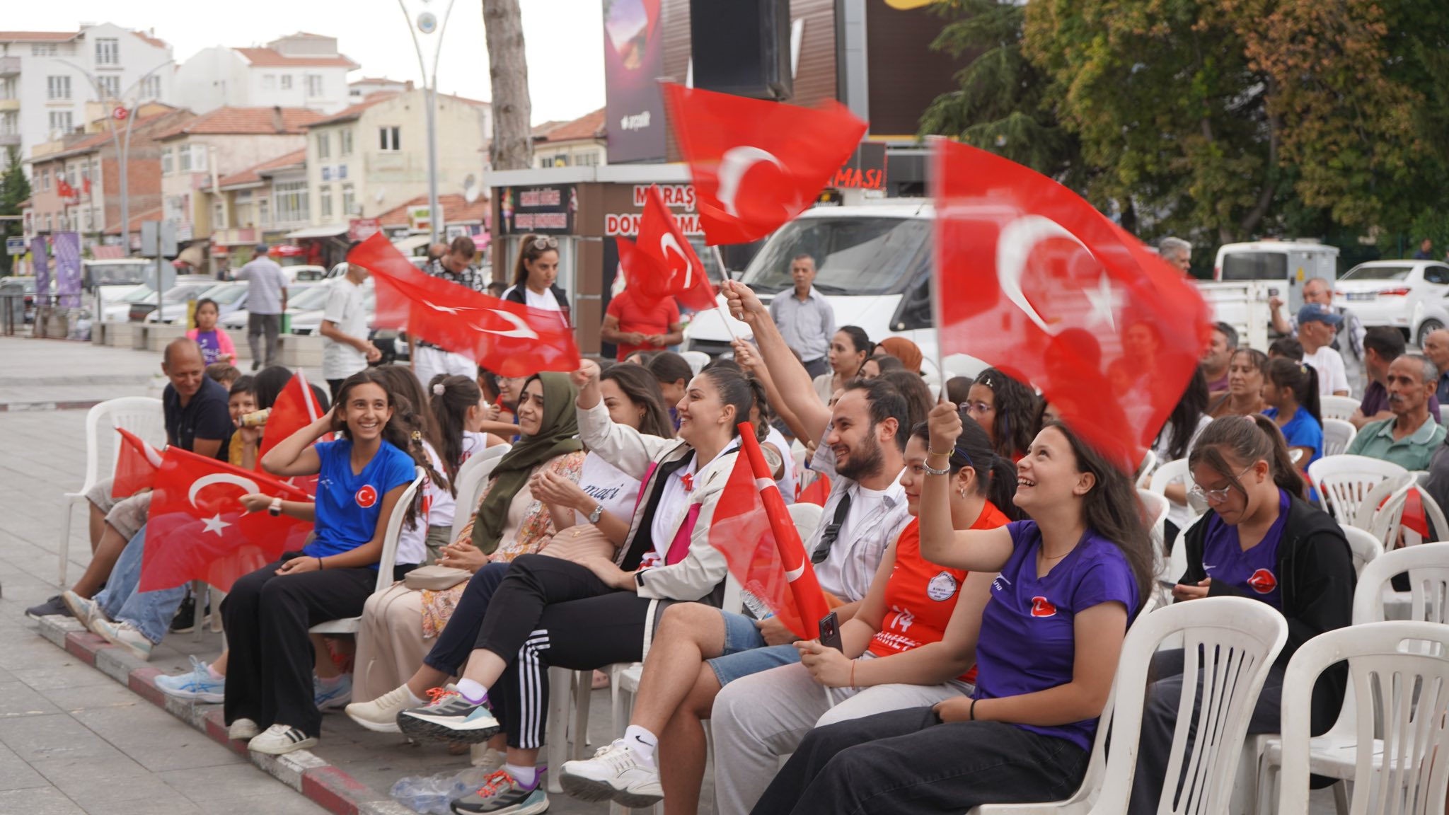 Kaman’da Dev Ekran Heyecan Yaşandı6