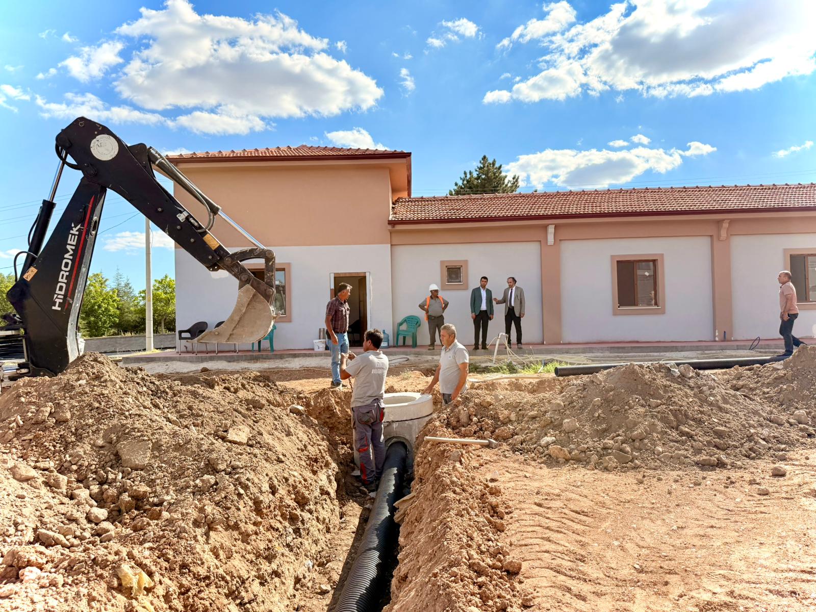 Kaman'da Duha Camii Ve Külliyesi Inşaatı Hızla Yükseliyor