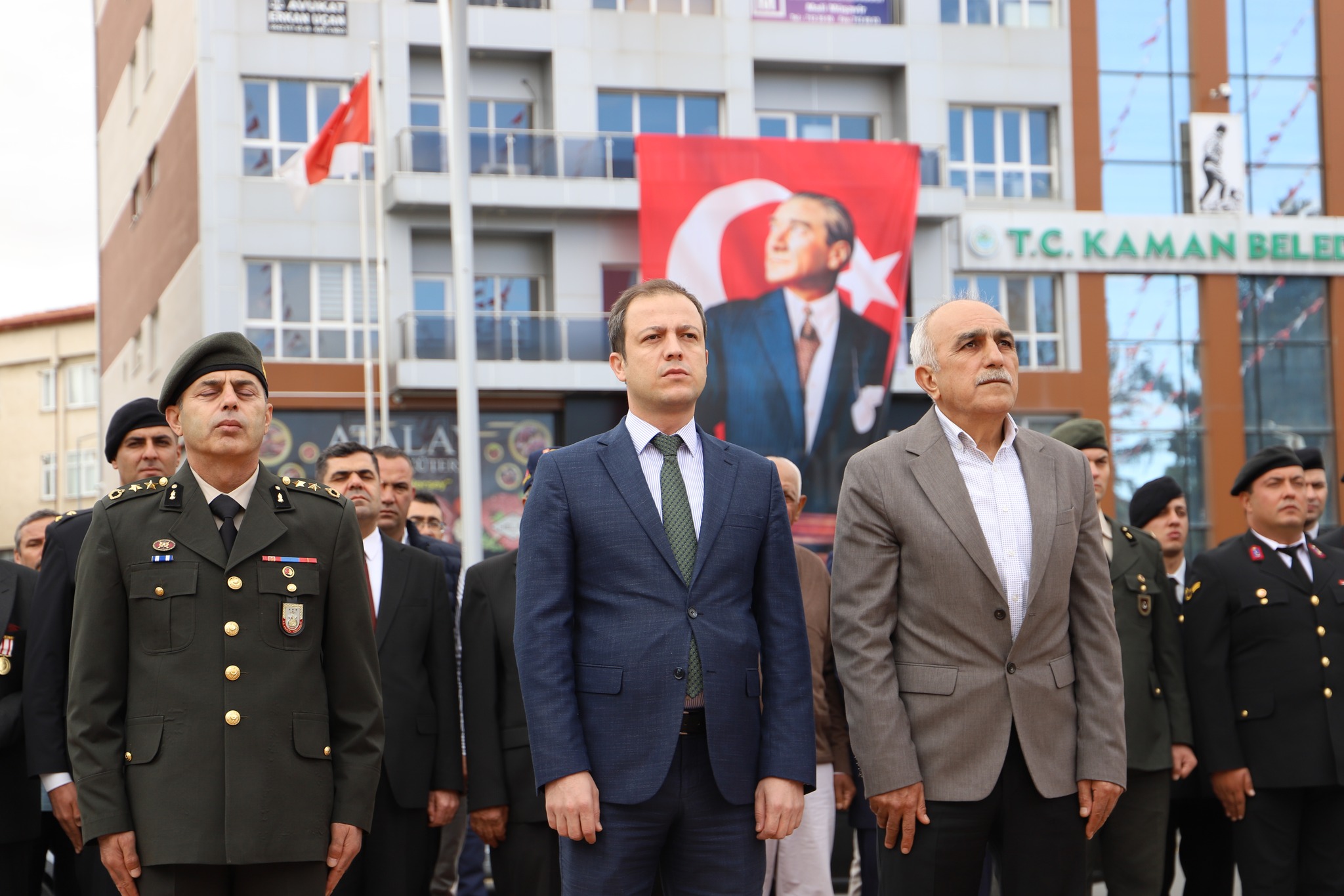 Kaman’da Kahramanlara Saygı Dolu Tören