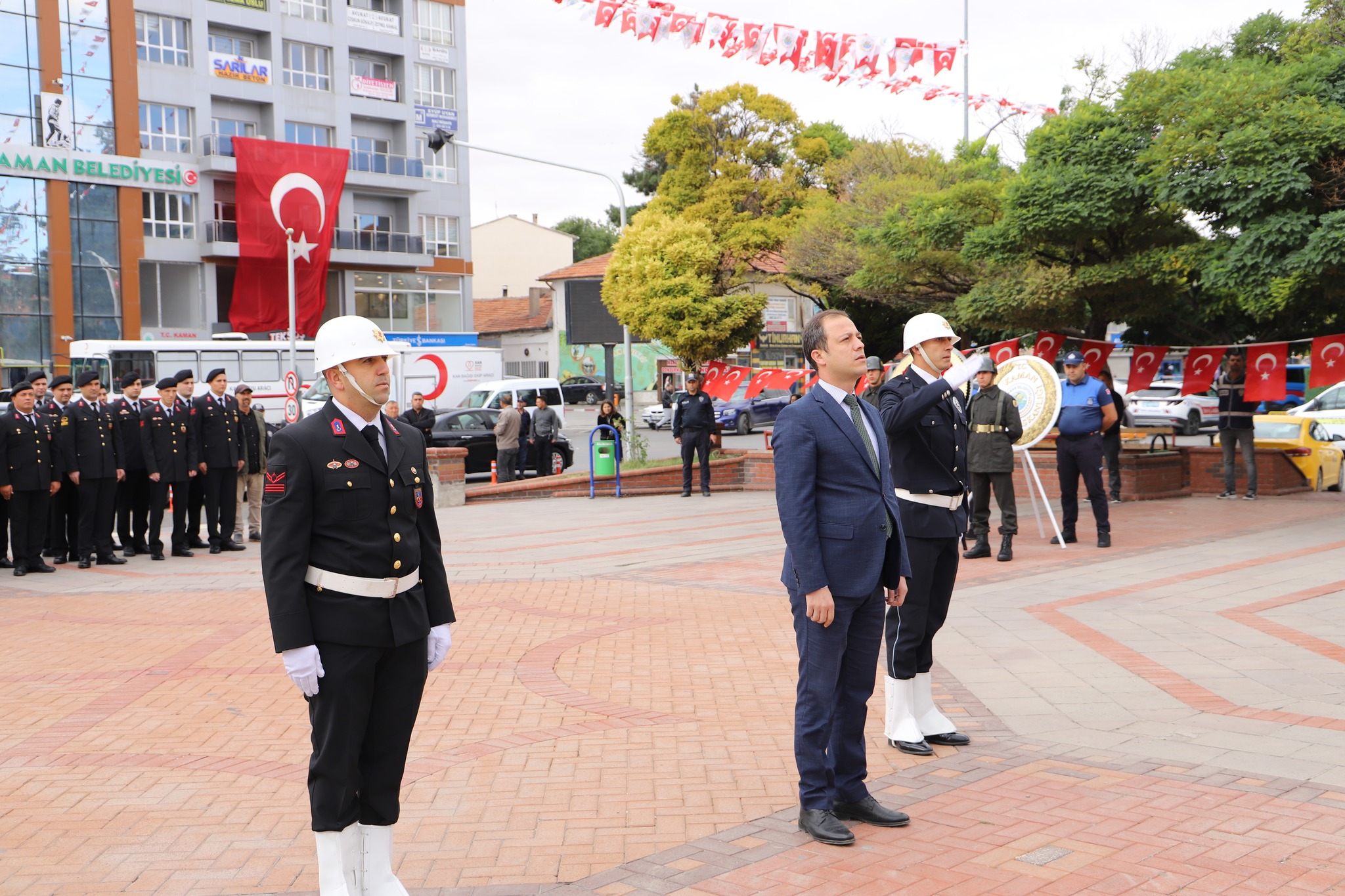 Kaman’da Kahramanlara Saygı Dolu Tören2