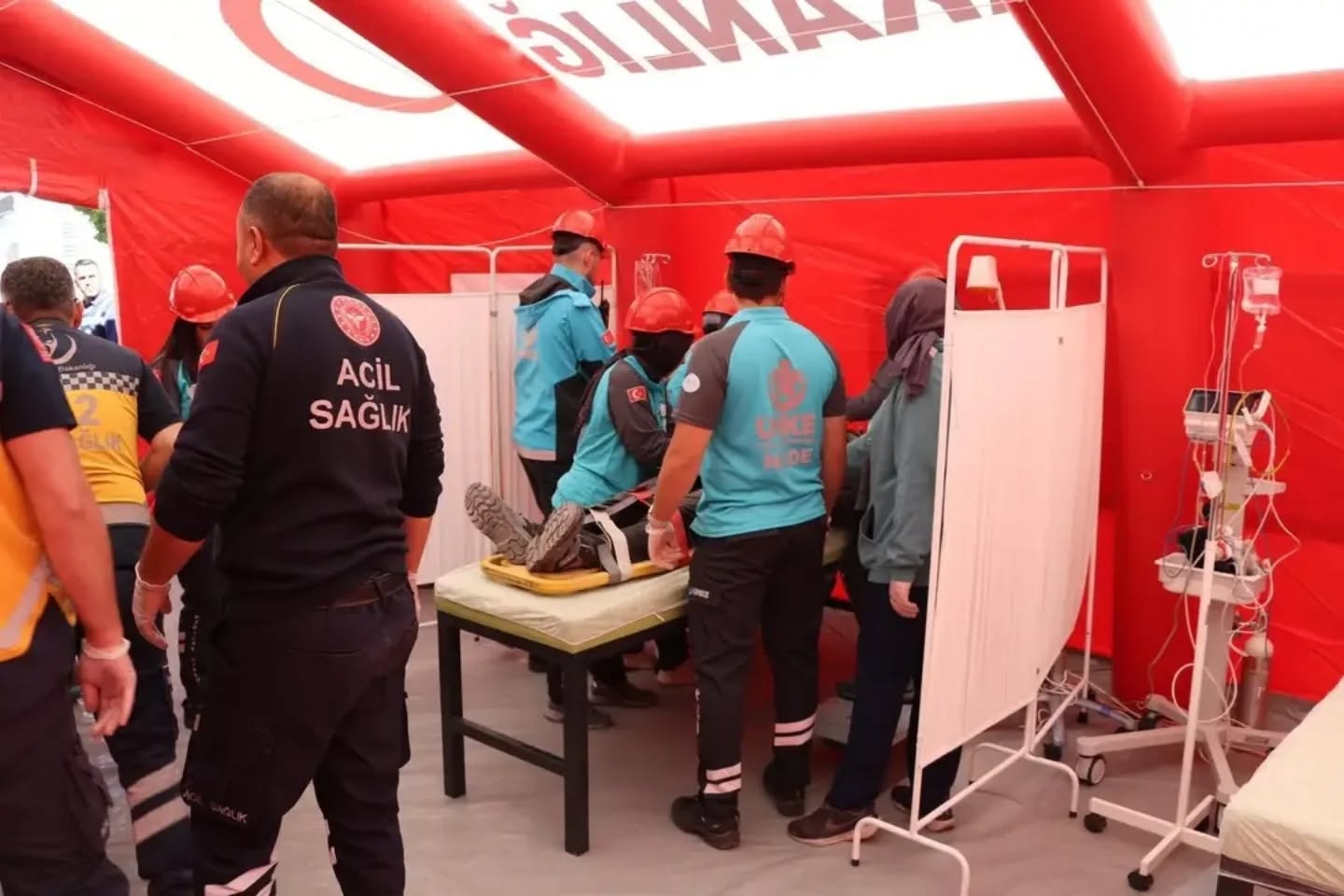 Kırşehir Afad Ekipleri, Kayseri Deprem Tatbikatında Görev Aldı3