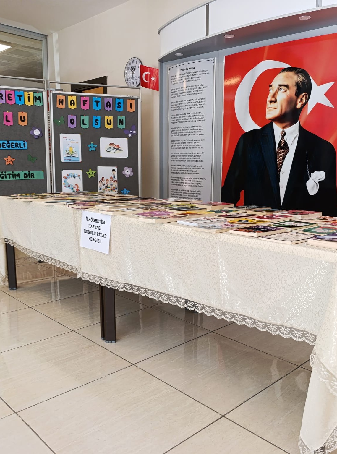 Kırşehir Aşık Paşa Kütüphanesi’nden İlköğretim Haftası’na Özel Kitap Sergisi (1)-1