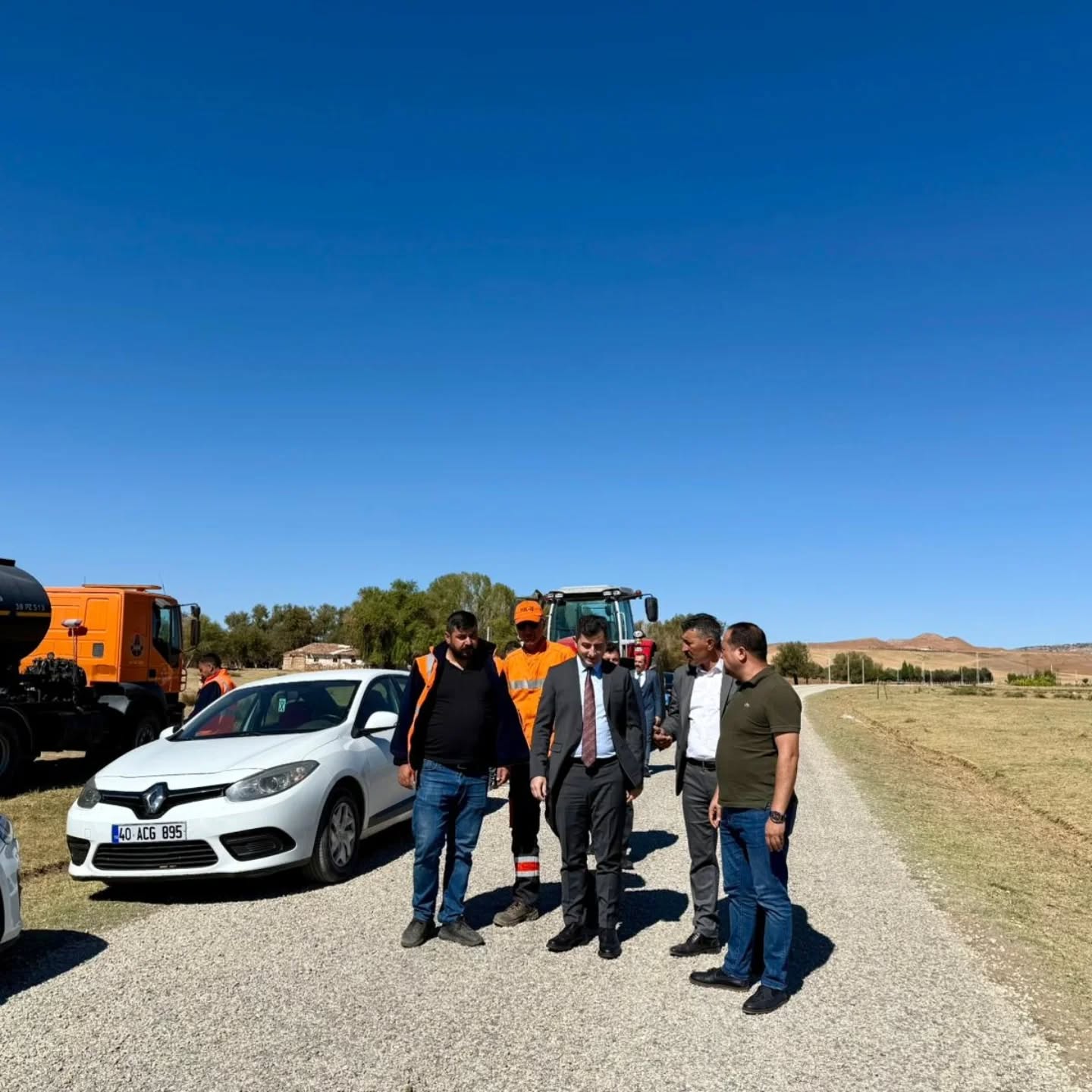 Kırşehir Çiçekdağ’da Yol Ve Altyapı Çalışmaları Yerinde Incelendi 2