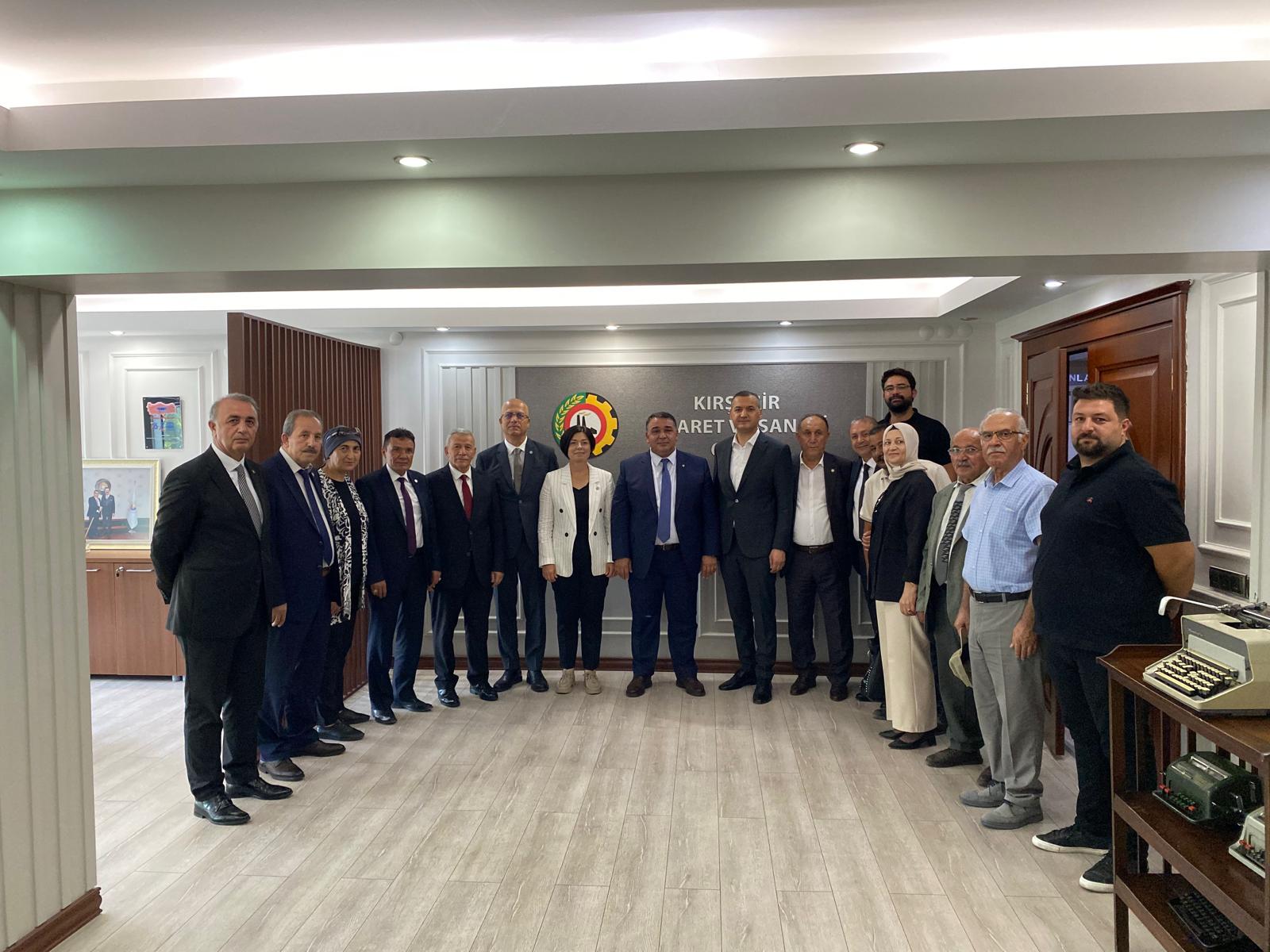 Kırşehir Tso’da Siyasi Ve Ticari Istişare Buluşması1